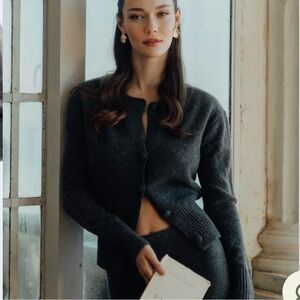 Genevieve Oversized Knit Cardigan Meshki